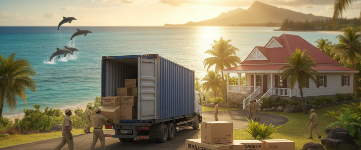 Compagnies de Déménagement International vers Maurice