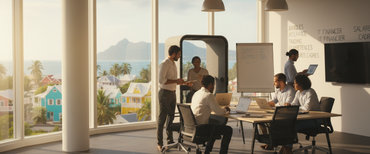 Secteur Financier et Services : Emploi à Maurice