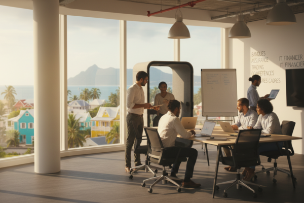 Secteur Financier et Services : Emploi à Maurice