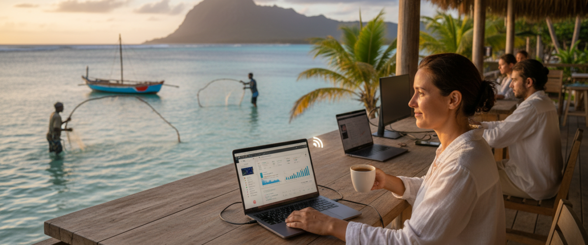 Équilibre Travail-Vie pour Nomades à Maurice