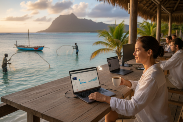 Équilibre Travail-Vie pour Nomades à Maurice