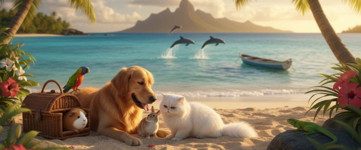 Importer d'autres Animaux Domestiques à Maurice