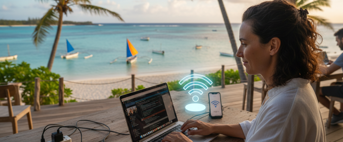 Internet et Connectivité pour Nomades Numériques à Maurice