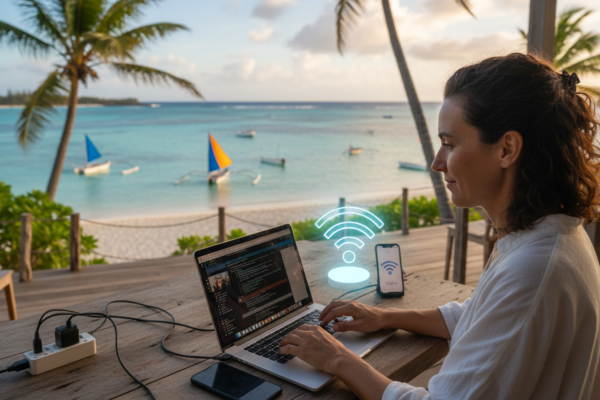 Internet et Connectivité pour Nomades Numériques à Maurice