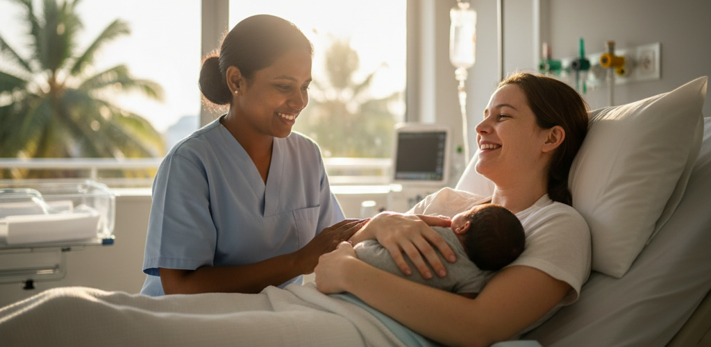 Naissance et Maternité à Maurice