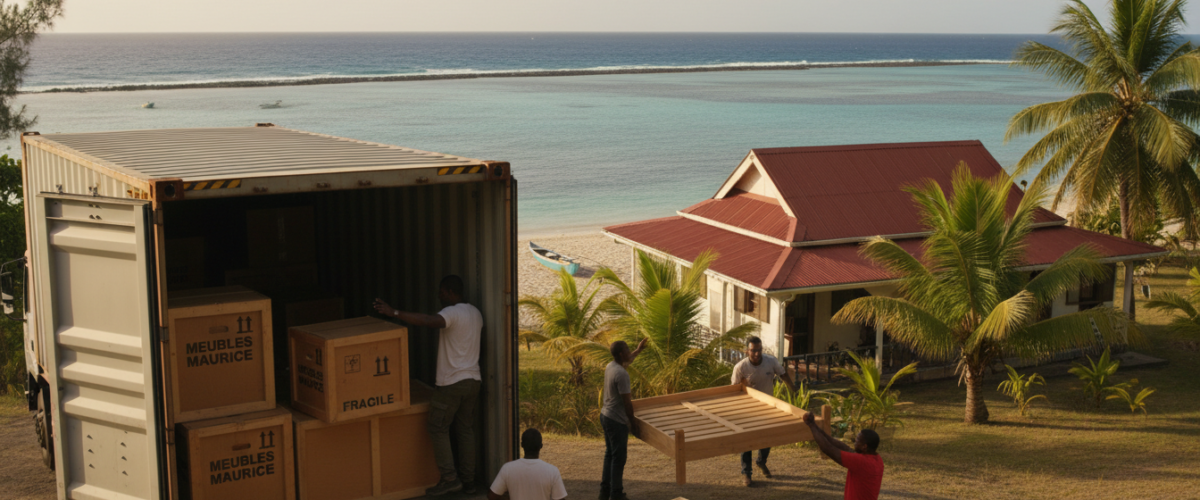 Transport et Livraison du Mobilier à Maurice