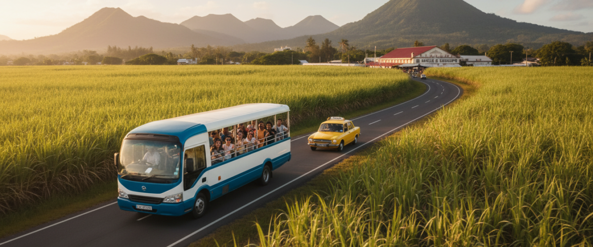 Transports Touristiques : Navettes et Tours à Maurice
